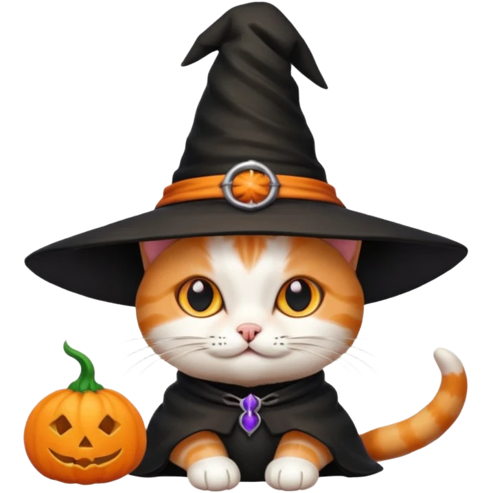 Helloween cat emoji