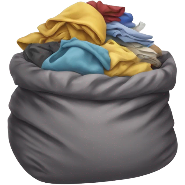 Stinky dirty pile of clothes emoji