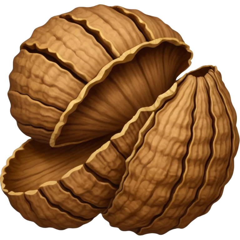 One Walnut Shell! Juglandaceae emoji