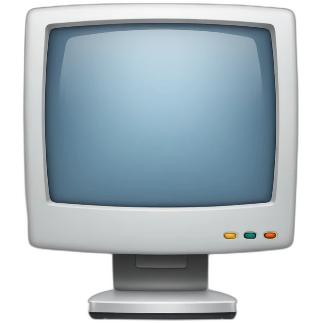 computer monitor emoji