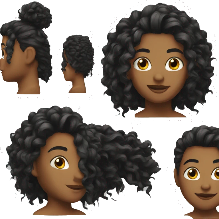 boom hair emoji