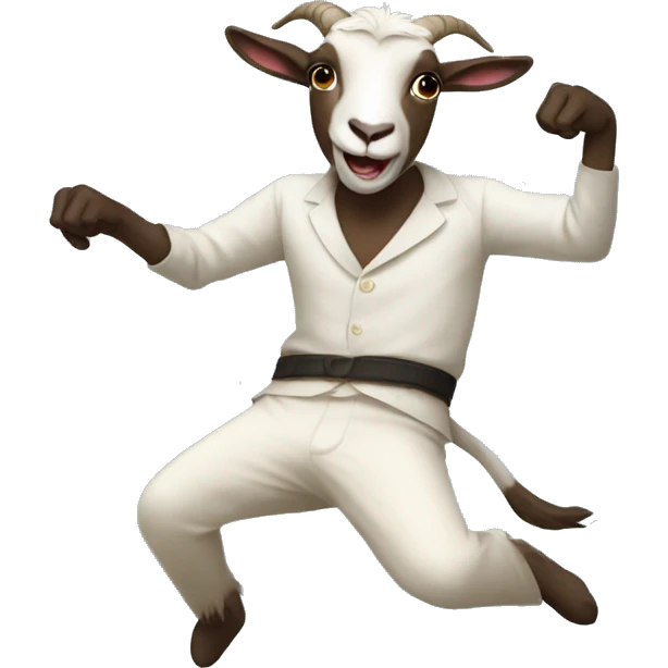 goat party dance emoji