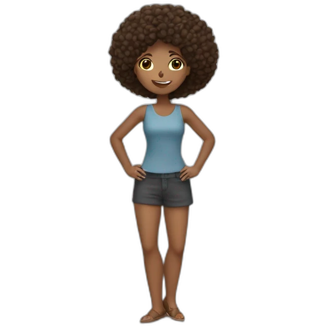 femme qui fait signe de la main emoji