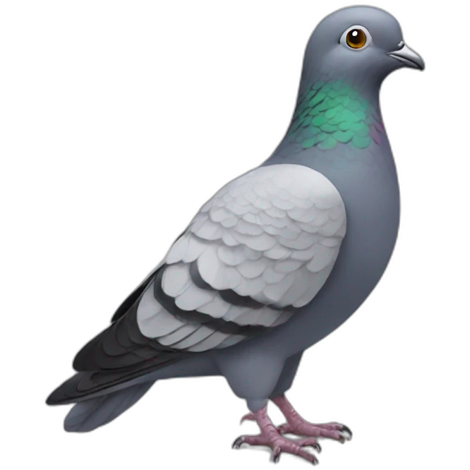 pigeon-with-a-pen emoji
