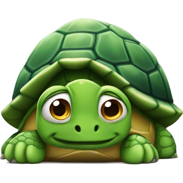 Turtle with angry issues emoji