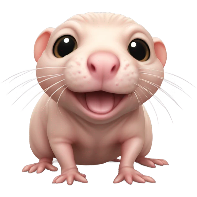 Naked mole rat  emoji