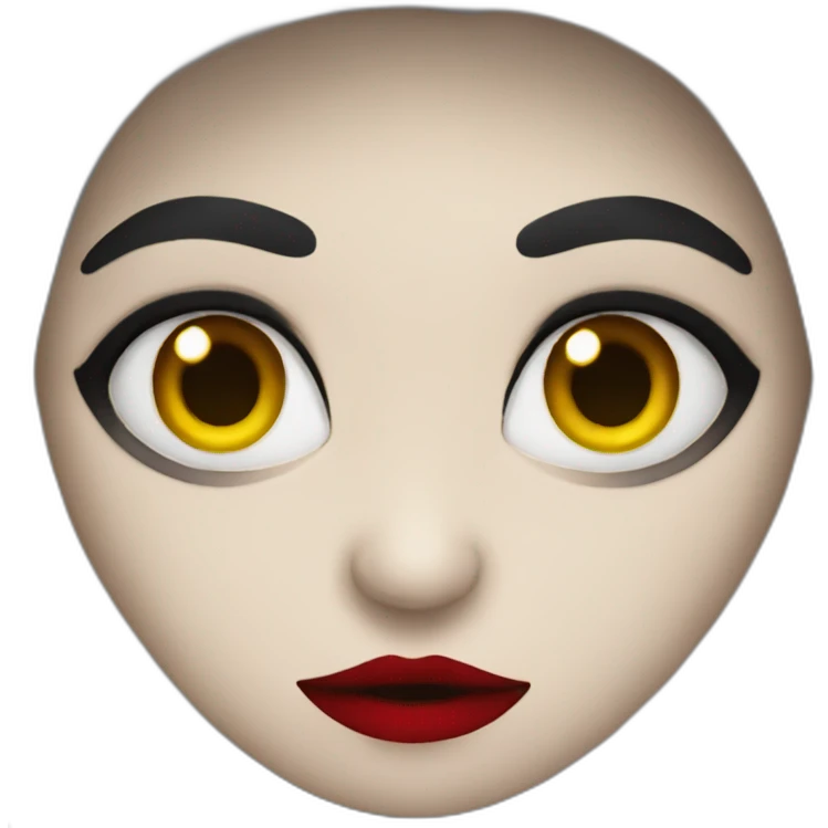 Vampire in love emoji