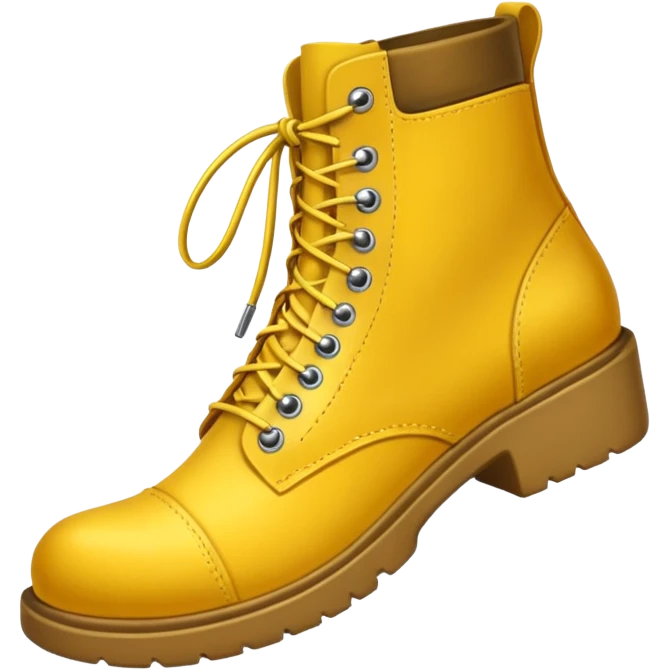 yellow boots emoji