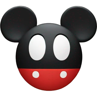 mickey in south korea emoji