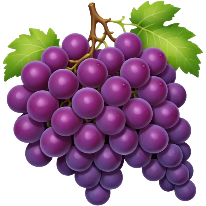 purple grapes emoji