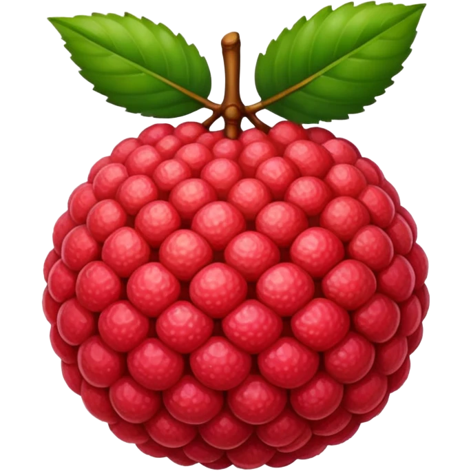 Lychee emoji