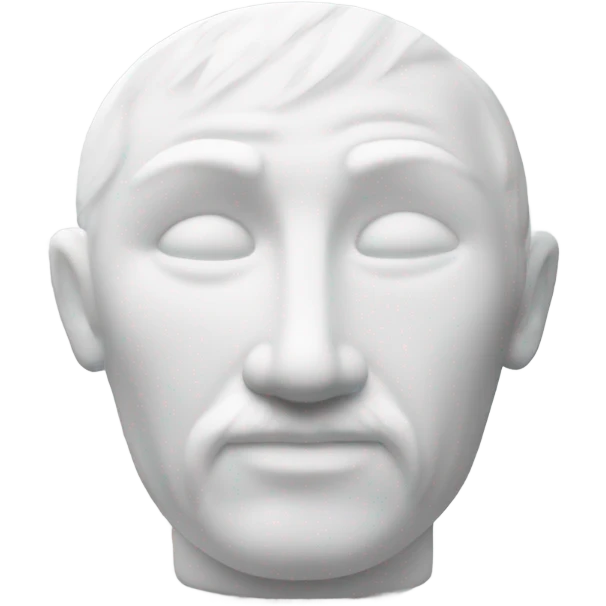 White marble body scale emoji