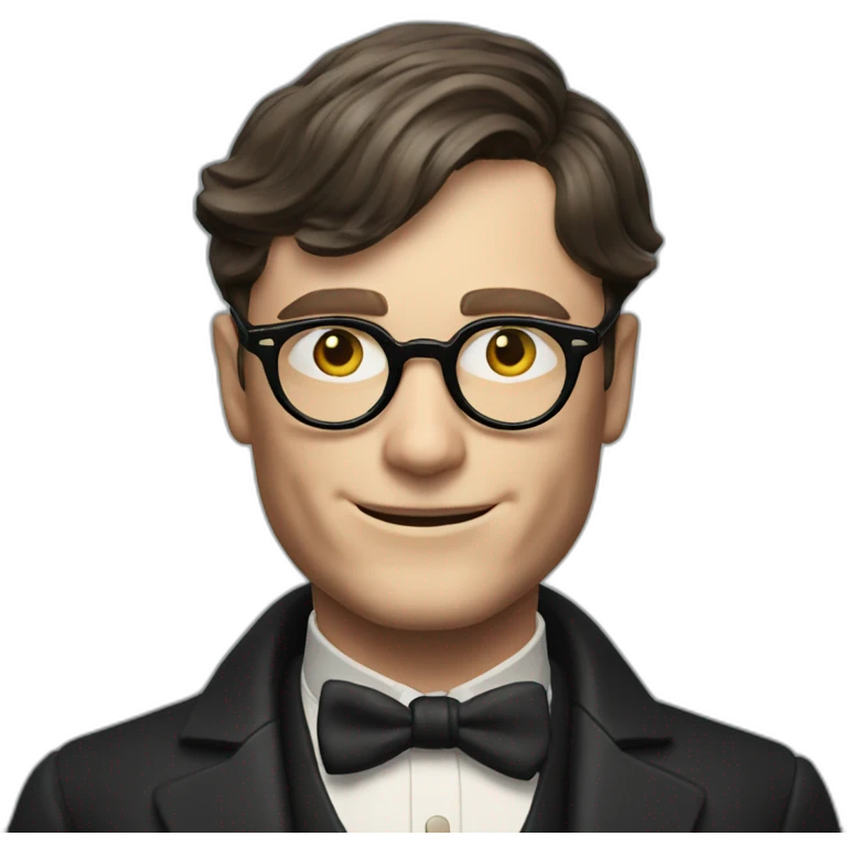 tommy shelby with glasses (happy) emoji
