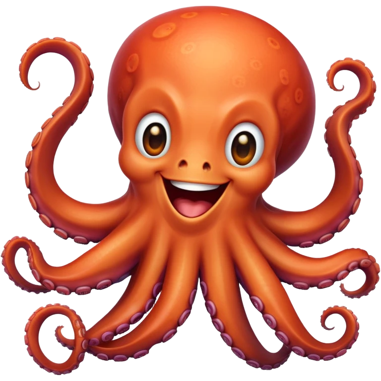 octopus laughing emoji
