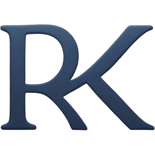 R letter  emoji