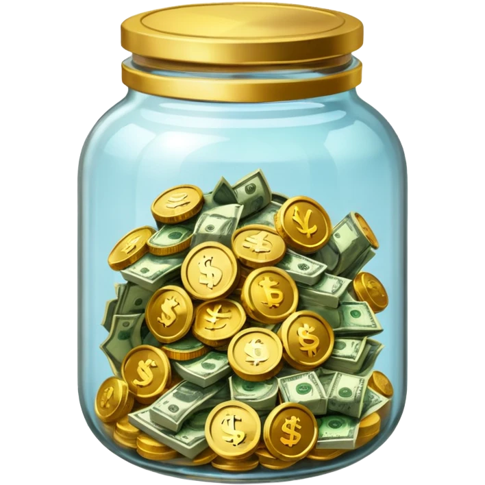 jar full of money emoji