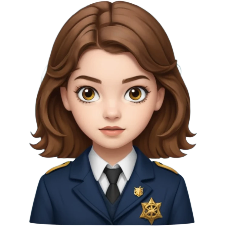 Barbara Palvin as Hermione Granger in ministry of magic emoji