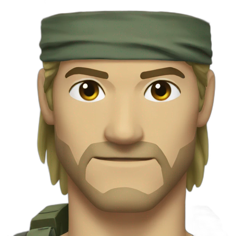 Solid snake emoji