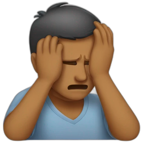 Facepalm emoji