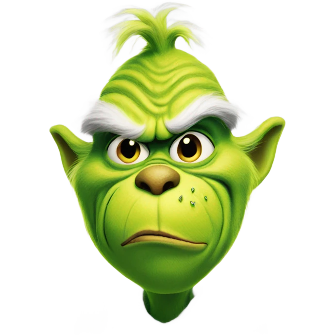 the grinch  emoji