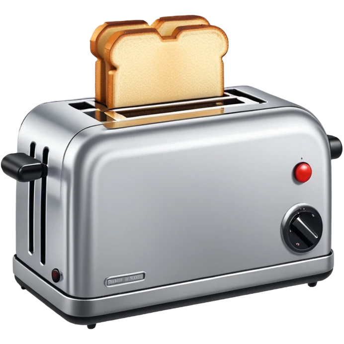 A toaster emoji, drawn with an 8-bit pixelated look, similar to early video game sprites. emoji