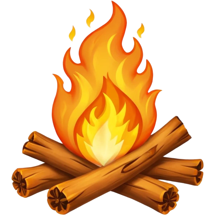simple bonfire  emoji