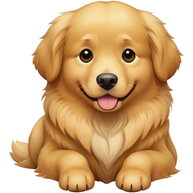 Golden retriver  emoji