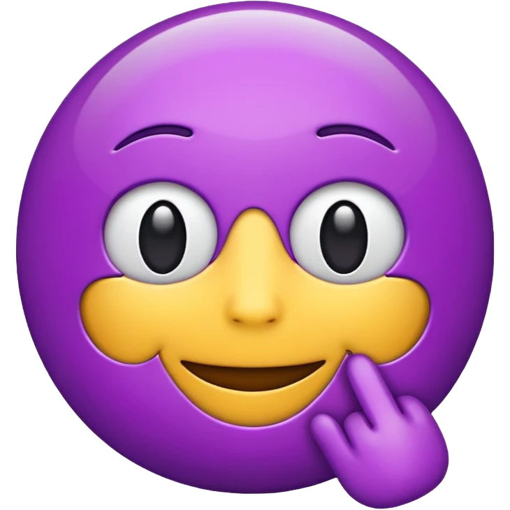 purple text emoji emoji