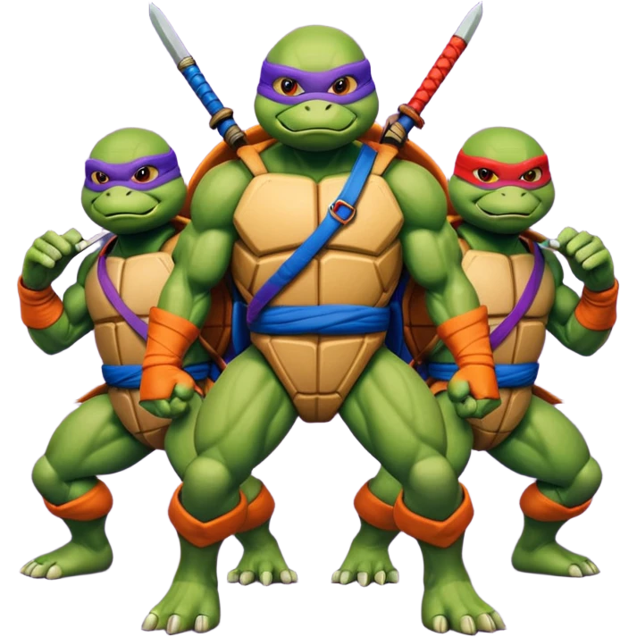 Teenage Mutant Ninja Turtles emoji