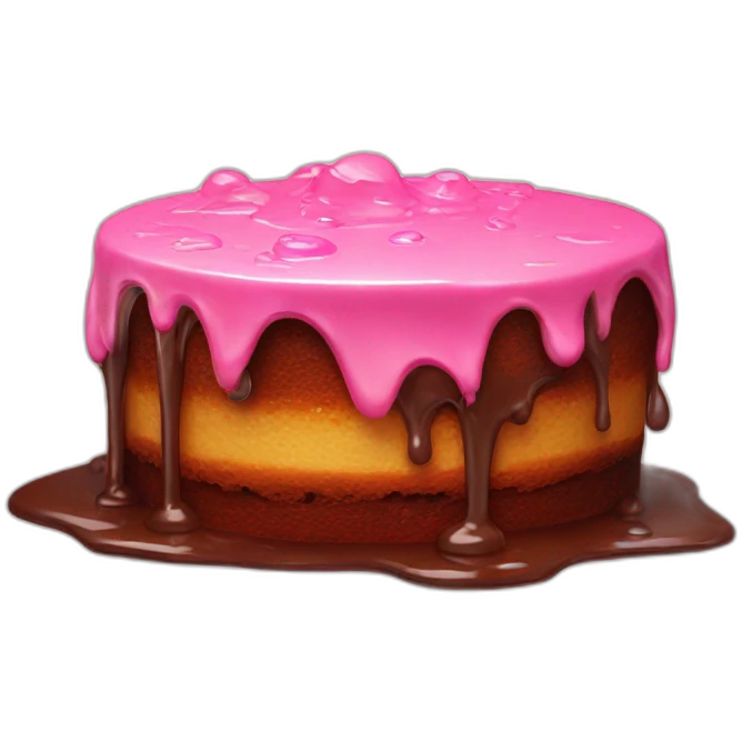 melting cake emoji