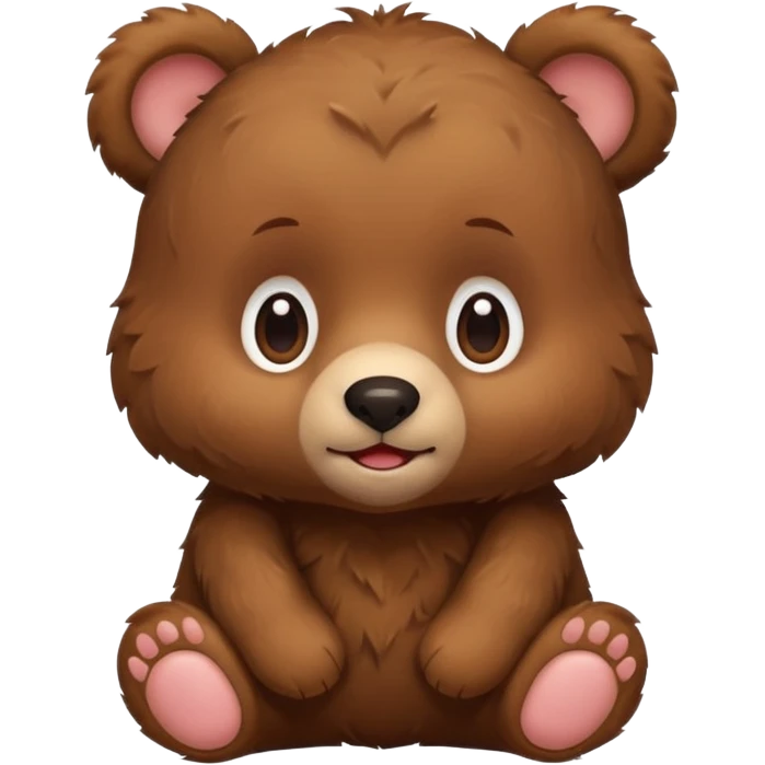 baby bear emoji
