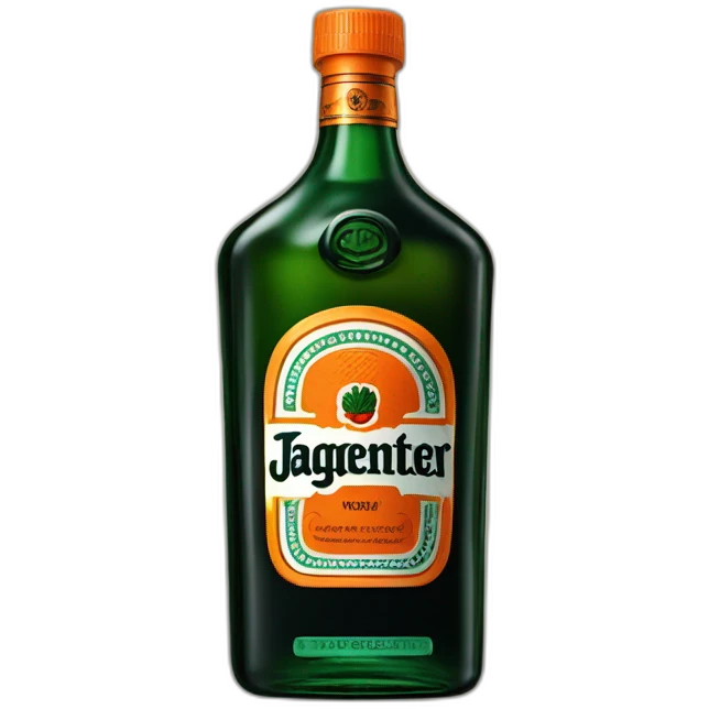 jagermeister alcoholic drink bottle emoji