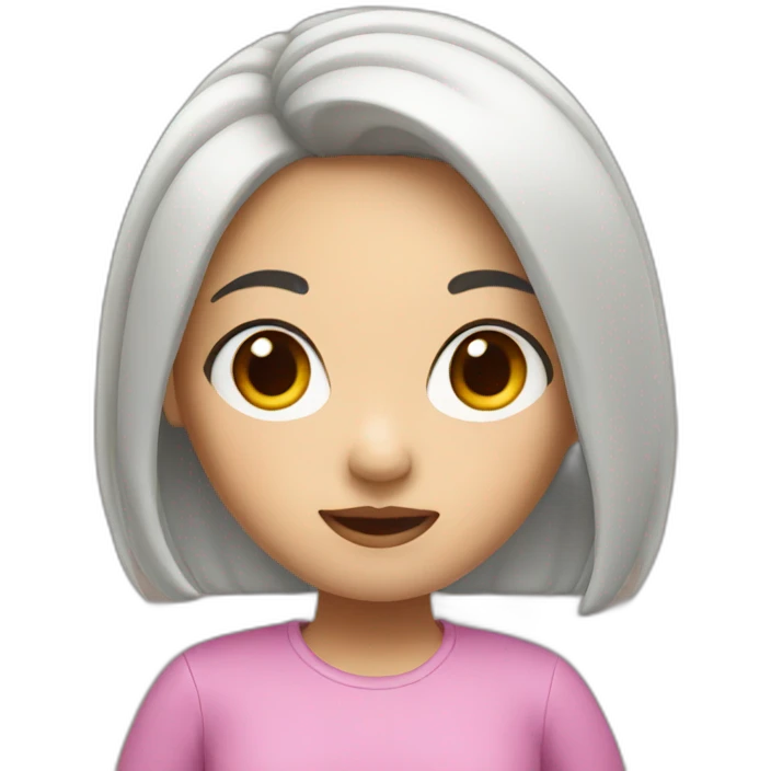 memoji asian girl emoji