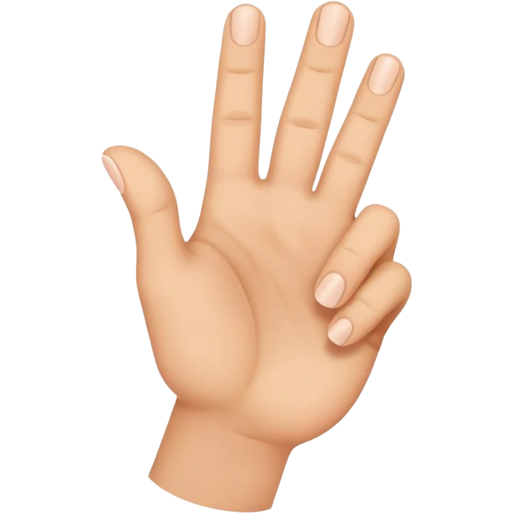 Pinching emoji