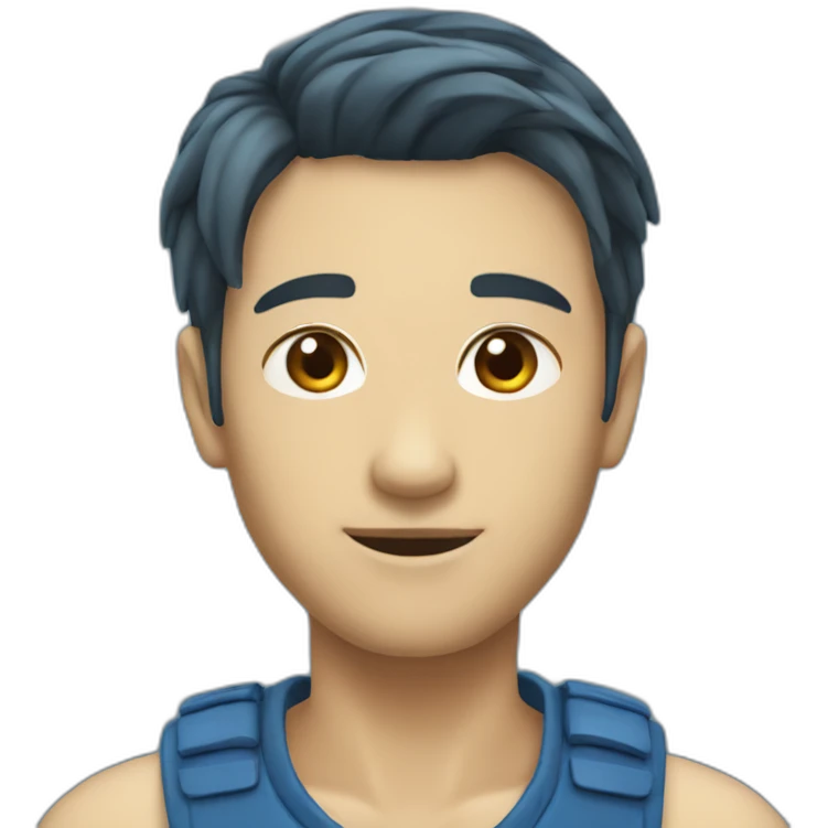 Avatar bleu navi emoji