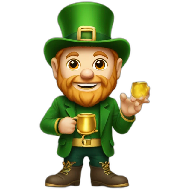 Notre dame leprechaun emoji