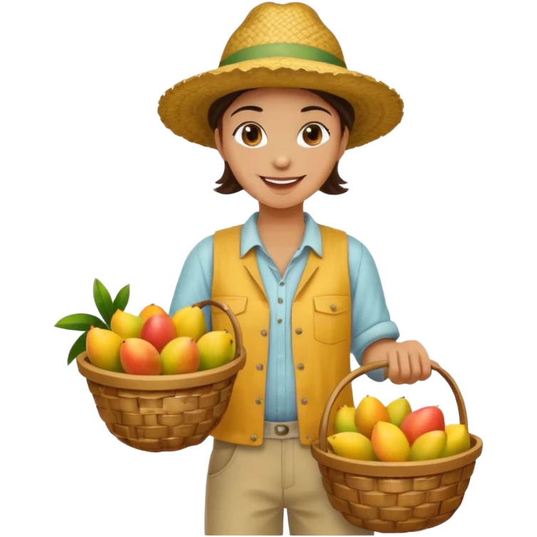 VENDEDOR DE MANGOS CUERPO COMPLETO emoji
