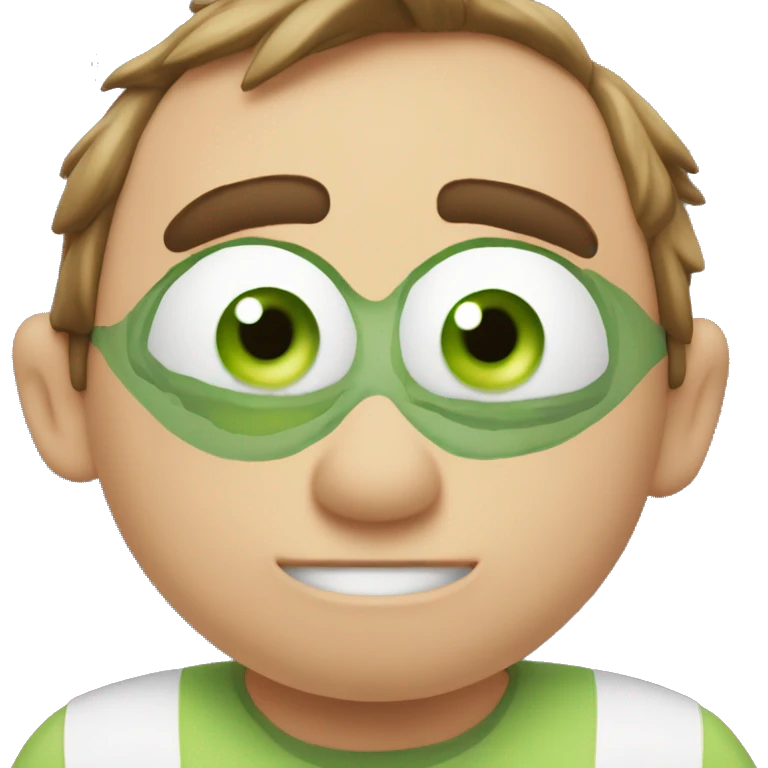 Mike ￼wazowski blank stare emoji