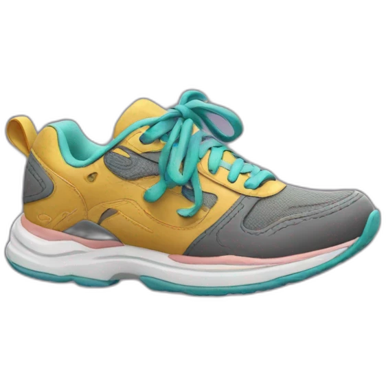 Animals with running shoes emoji
