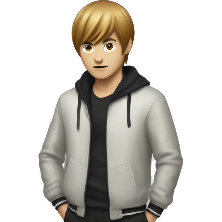 Light Yagami with nike outfit  emoji