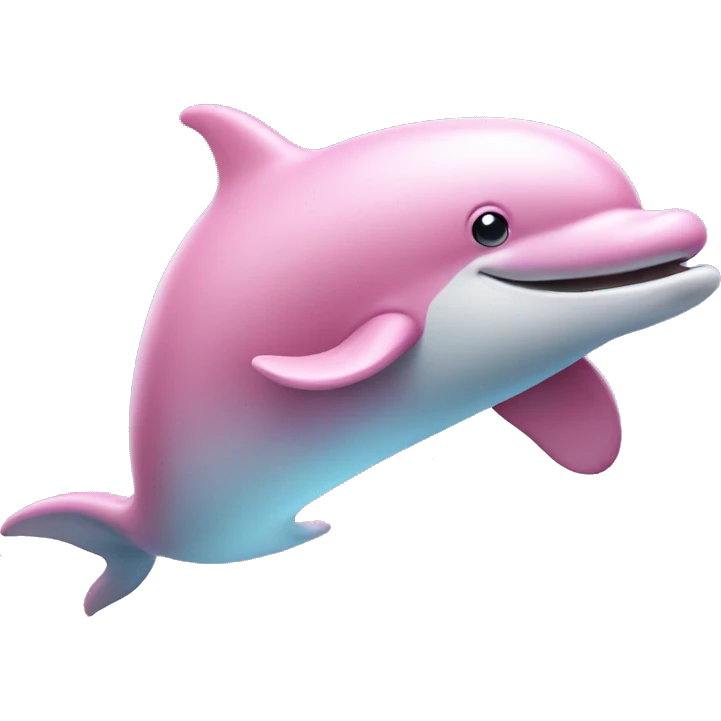 pink dolphin emoji