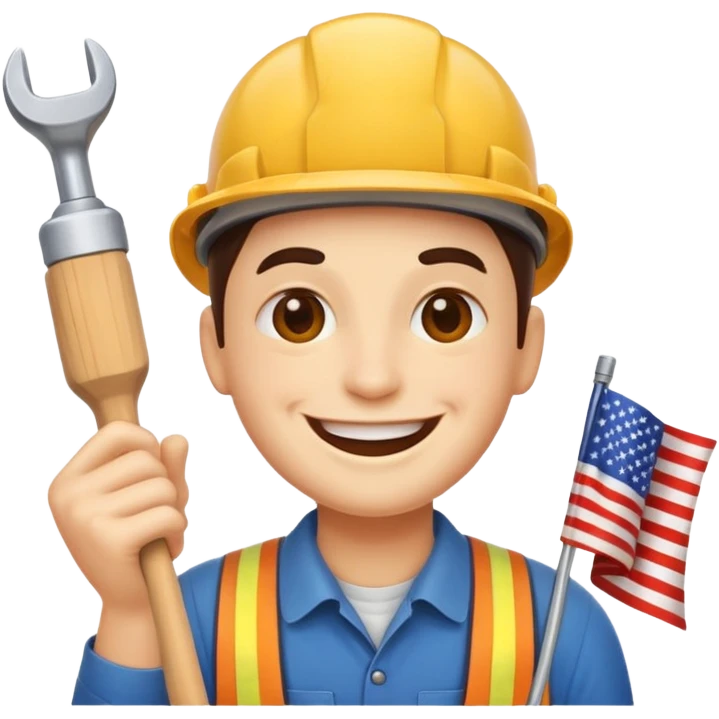 Happy Labor Day emoji