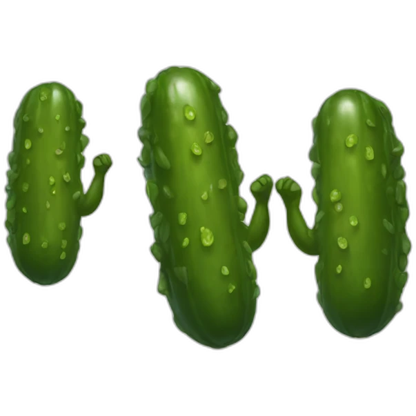 pickle hands emoji