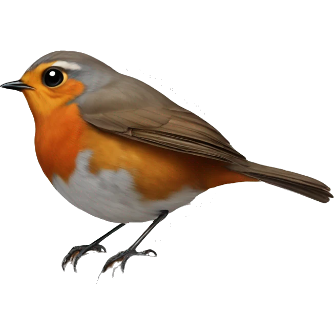 Robin red breast emoji