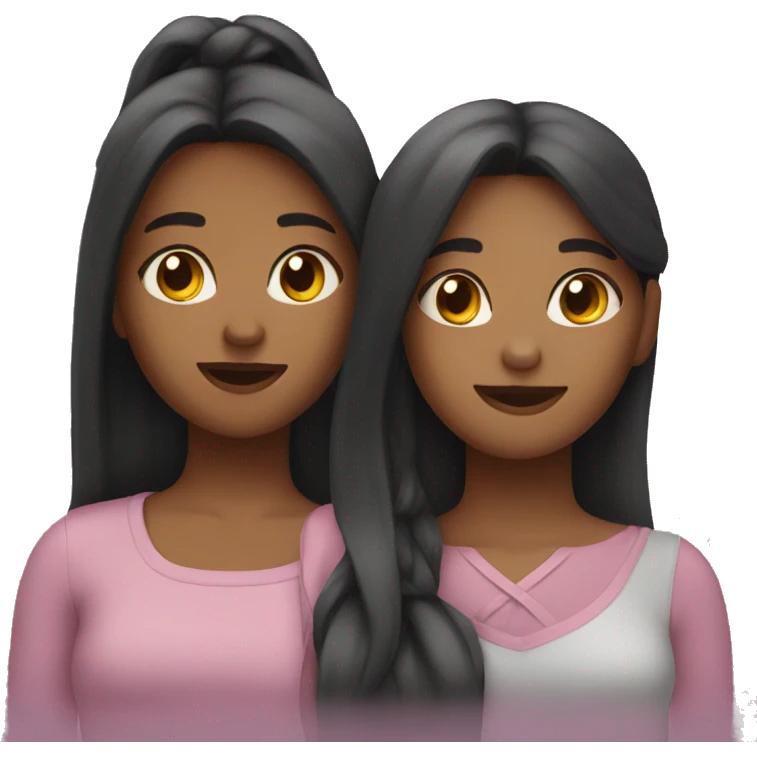three girl best friends emoji
