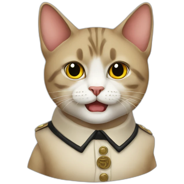 Hitler cat emoji