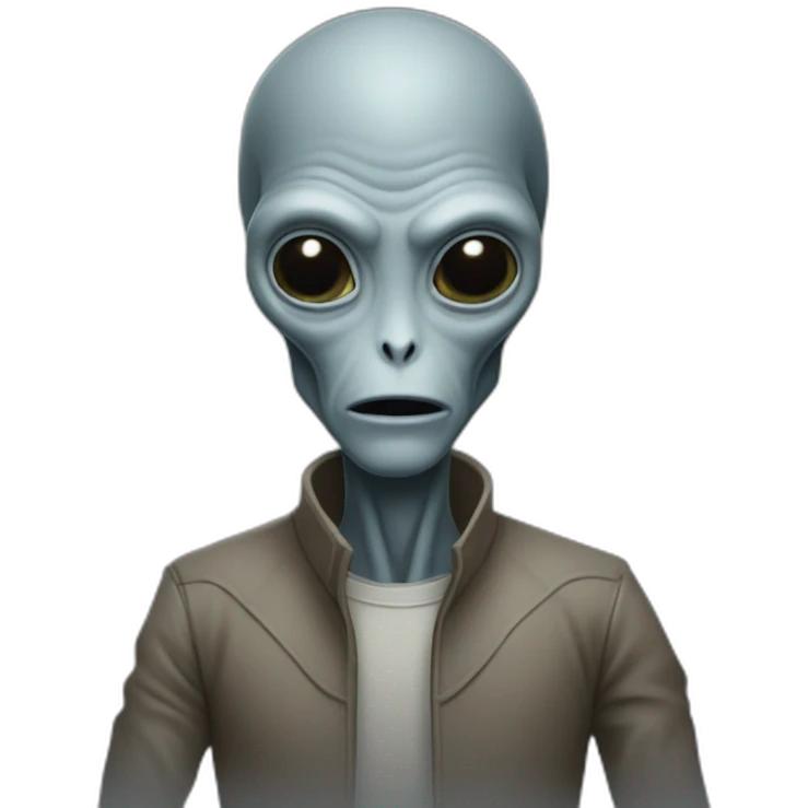 grey alien roger smith emoji