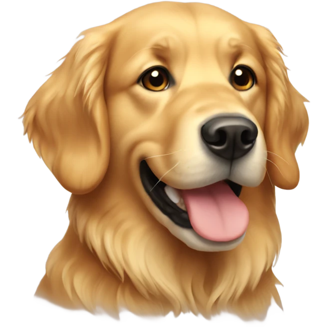 golden retriever emoji