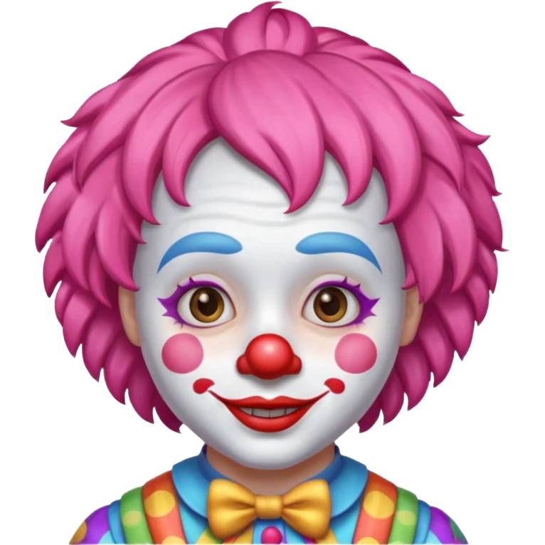 clown friendly sweet emoji