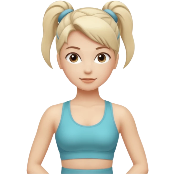 Pilates girl  emoji